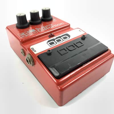 DOD Supra Distortion FX55-B Red From Japan image 2