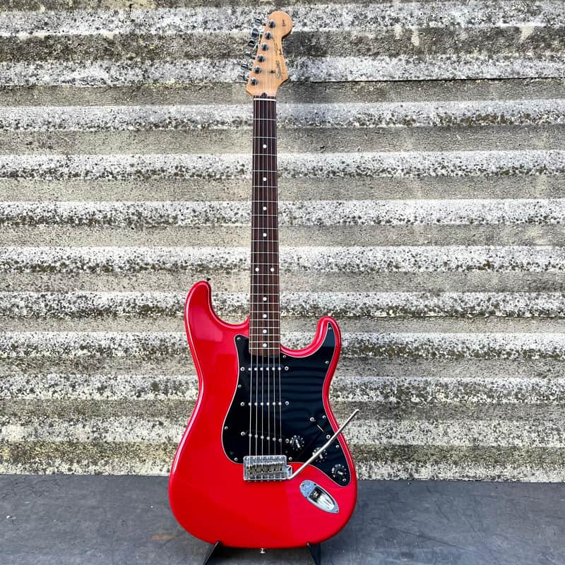 Squier Stratocaster Japan 1990/1991 RED
