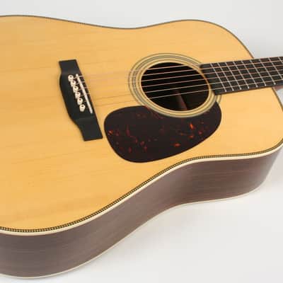Martin Custom Shop HD-28 Adirondack Top Modified V Neck GE Spec 1-3/4" Nut New image 1