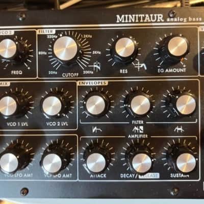 Immagine Moog Minitaur Rev2 - Black - 2