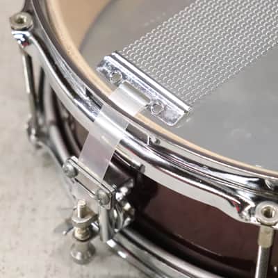 Percussion Plus 4x12" Maroon Junior Single Tension Snare Drum image 9