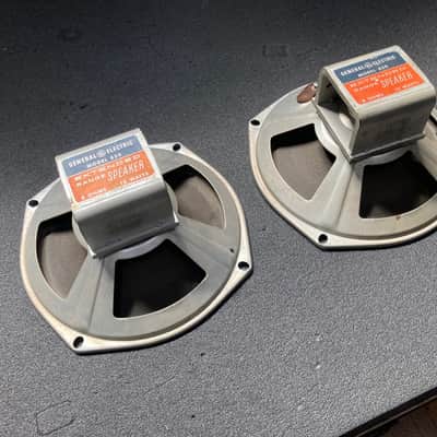 GE General Electric Model 850 Extended Range 8" Speaker Pair Alnico 1954 image 2