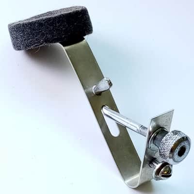 Slingerland 60s Muffler Small Knob Chrome Snare/Tom Drum Tone Control US Vintage image 1