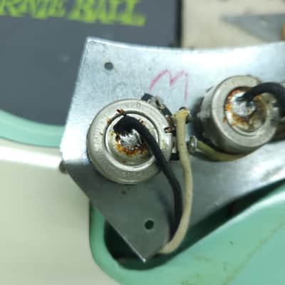 1964 Fender Jazz Bass Vintage Original Parts Refinished w/ OHSC image 3