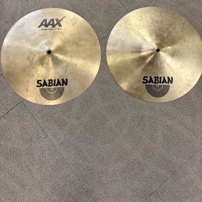 Sabian AAX 14" Stage Hi-Hat Cymbals (Used) image 1