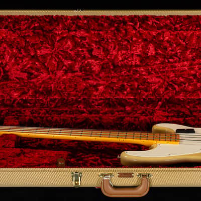 Fender American Vintage II 1954 Precision Bass Maple Fingerboard Vintage Blonde (319) image 7