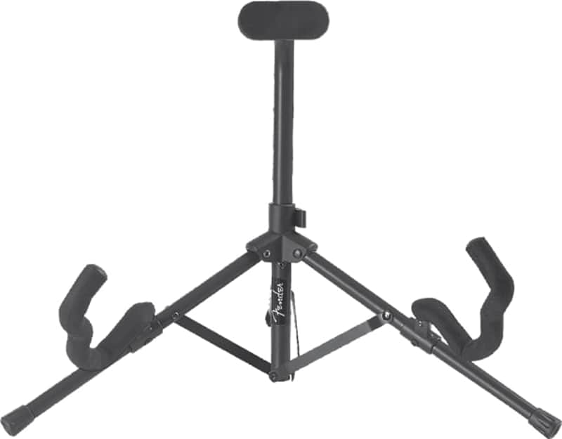 Fender - Tubular Mini Guitar Stand - Black image 1