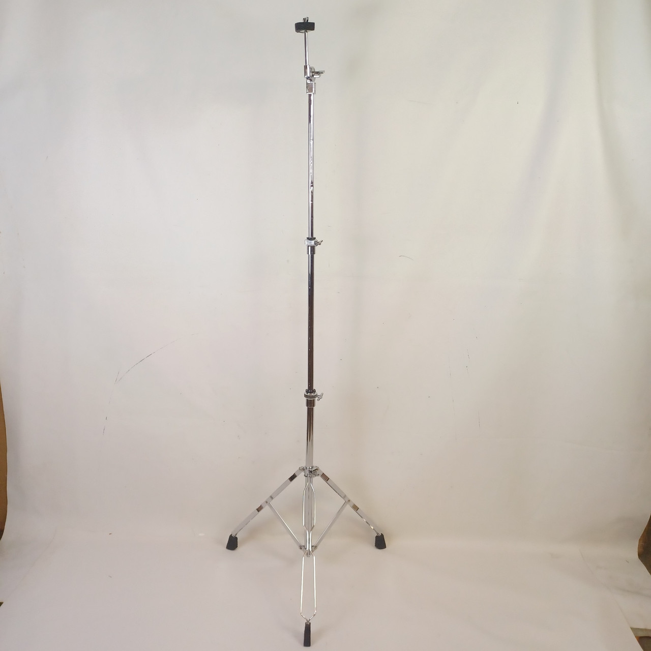 Pearl Vintage80s Straight Cymbal Stand Double-Braced Heavy Duty Tripod Japan MIJ — main photograph