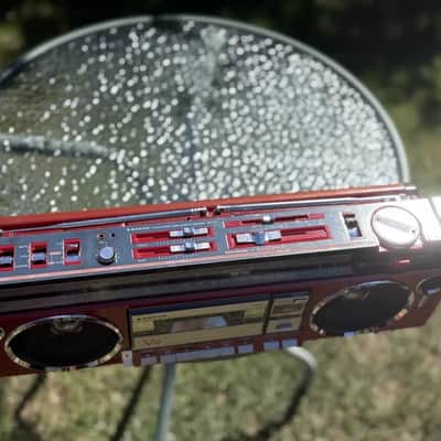 Sanyo MR-V9 Rare Vintage Boombox Serviced Working Stereo Cassette Warranty image 11