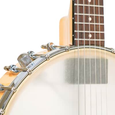 Brand New Goldtone BT-1000: 6-String Banjitar with Pickup and Padded Gig Bag image 4