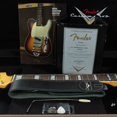 Fender Custom Shop 1967 Jazzmaster DLX Closet Classic Guitar, Rosewood Fingerboard, 3-Color Sunburst image 12