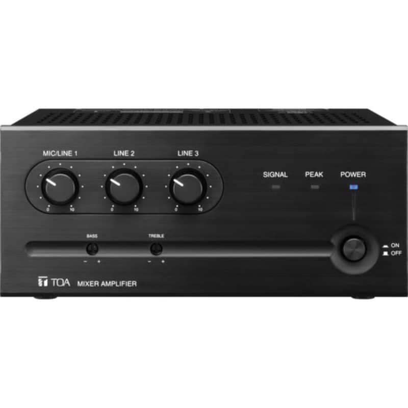 TOA-ELECTRONICS  BG-235 Amplifier & Mixer - BLACK image 1