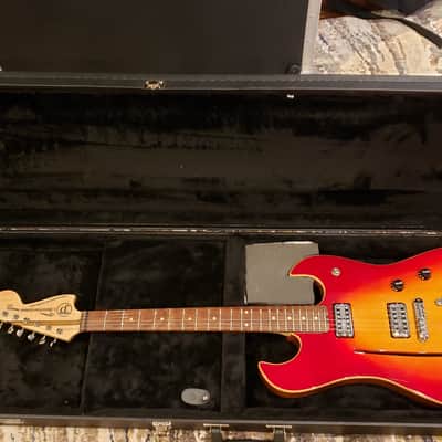 Zane Guitars Custom Shop "Jody Davis" Semi-Hollowbody Guitar w/ Bigsby, TV Jones Pickups image 2