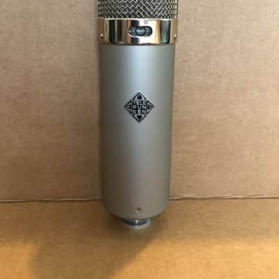Skipper Wise's Blue U47 Microphone with EF86 Tube, Telefunken Body, Flight Case, PSU (U-47, U 47) image 5