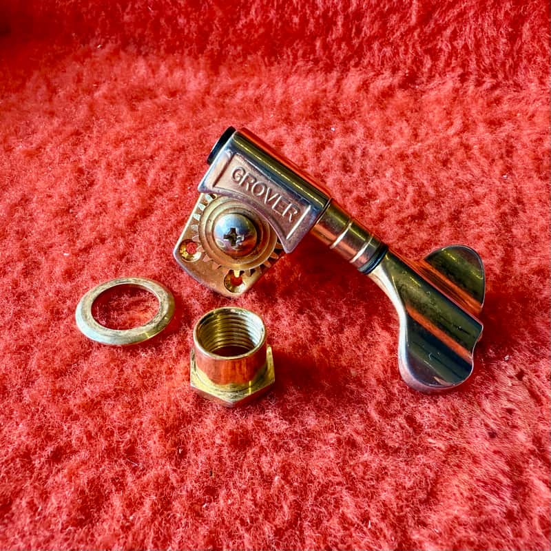 Grover Titan BASS side tuner 1970’s - GOLD Alembic Gibson Rickenbacker original vintage USA image 1