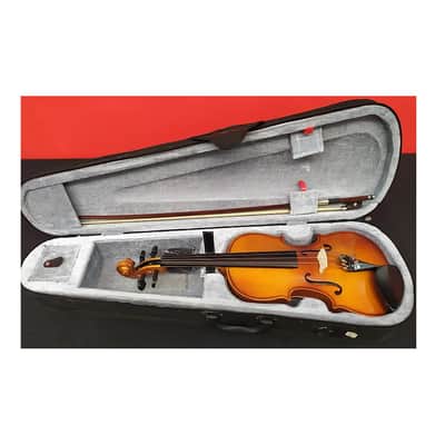 JZ VBSA 3/4 Sized Violin Outfit with Case and Bow image 1