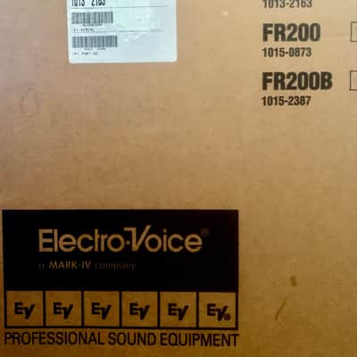(02) EV Electro-Voice FR12-2B Speakers (Brand New in Boxes -RARE) image 6