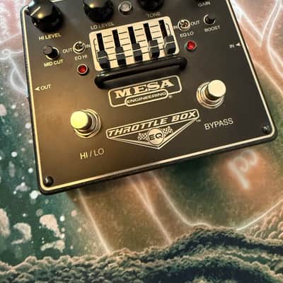 Mesa Boogie Throttle Box EQ Overdrive Pedal 2010s - Black