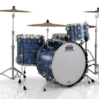 Pearl President Deluxe Ocean Ripple 3pc Shell Pack 24x14 13x9 16x16 Drums | Authorized Dealer image 14