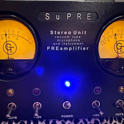 Groove Tubes SuPRE Stereo Unit Vacuum Tube Microphone and Instrument Preamplifier 2008 - 2010 - Black image 3