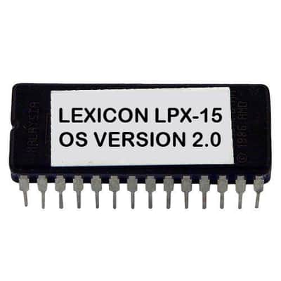 Lexicon Lxp 15 Firmware Update Upgrade Latest Os 2.0 Lxp15 Eprom Multi Fx Pcm Chip
