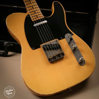 LsL Instruments T-Bone 52 "Cice" Relic 100th Guitar Made Butterscotch Blonde image 11
