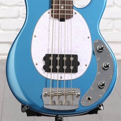 Sterling By Music Man StingRay RAYSS4 Electric Bass Guitar - Toluca Lake Blue (RaySS4TLBd1) image 6