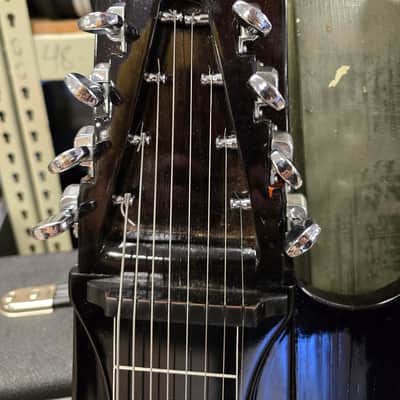New Zealand Made Lomax Brand Double 8 String Lapsteel W/OHSC image 9
