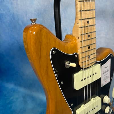 Immagine *AS NEW* 2025 Fender Japan Hybrid II Jazzmaster Vintage Natural, MIJ - 7