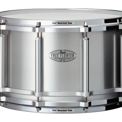 Pearl SEAMLESS ALUMINUM 14"X8" FREE FLOATING SNARE DRUM image 1