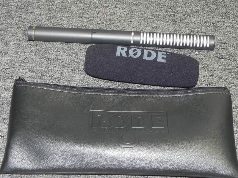 Rode  NTG-2 Unidirectional Shotgun Microphone Gray (D) image 1
