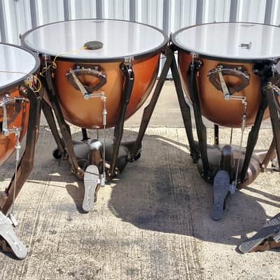 Set of 4 Ludwig Standard Series Fiberglass Timpani with Gauges - 23"/26"/29"/32" - CAN SHIP! image 1