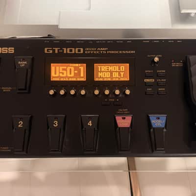Boss GT-100 Version 2.0 Guitar Effects Processor 2014 - Present Black image 2
