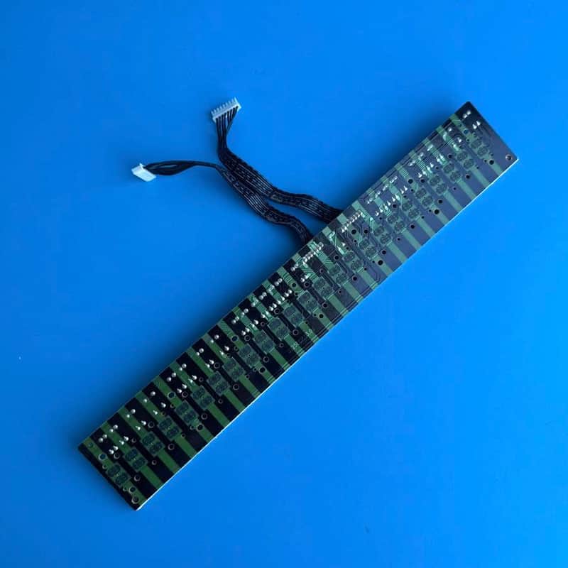 M-AUDIO OXYGEN 25 MKIII MIDI Controller Keyboard Part: Key Contact Board PCB image 1