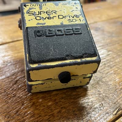 ジャンク 1980年代日本製 BOSS SD-1 Boss SD-1 Super Overdrive 1981 - 1988 Made In Japan | Reverb