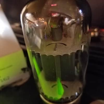G.E Pair (2) 6550A AT1000 TESTED Vacuum Tubes USED matched pair Beam Power 42 Watt 1970s image 5