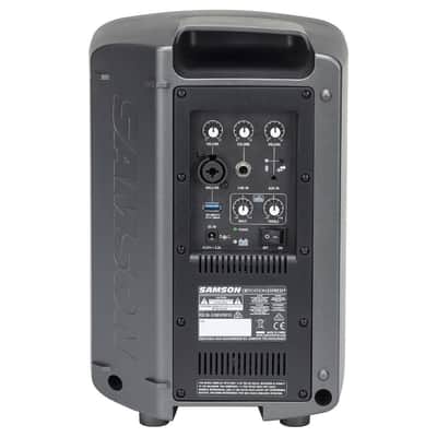 Samson Expedition Express+ 75W Rechargeable Bluetooth Portable PA Speaker with Samson Wired Mic image 5