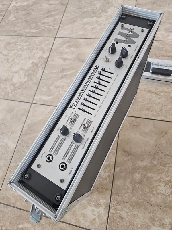 Warwick WA600 600-Watt Bass Head 2010s - Silver image 1