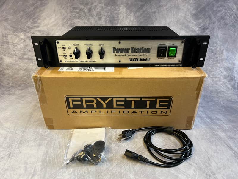 Fryette PS‑2 Power Station Integrated Reactance Amplifier 2010s Silver image 1