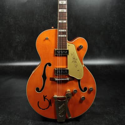 Gretsch G6120T-55VS Vintage Select Edition '55 Chet Atkins Vintage Orange Stain [JT19114612] (06/29) image 4