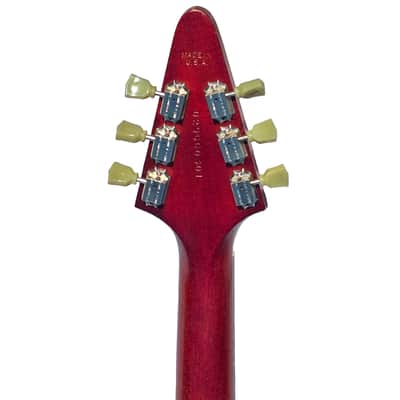 2006 GIBSON FLYING V FADED - WORN CHERRY image 6