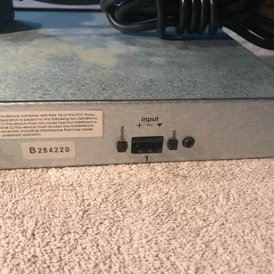Biamp 301 Mic / Line mixer for commercial sound. Includes power supply, 7 connectors and rack mount bolts and washers. image 7