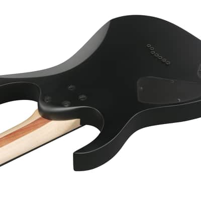 Ibanez RGIXL7-BKF Iron Label RG Electric Guitar 7-String - Black Flat image 8