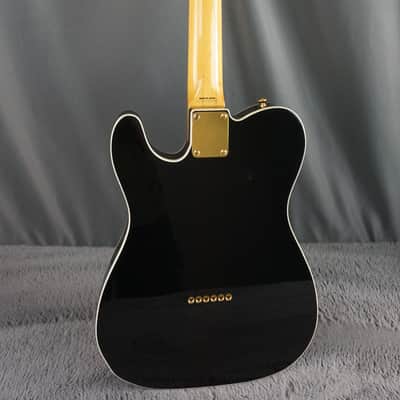 2015 Fender Japan TL62B Custom Telecaster Black w/ Gotoh Humbucker, Gold Hardware image 3