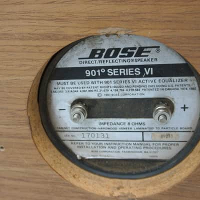 Pickup Mass - Exc! Vintage Bose 901 Series VI Speakers w Stands & EQ Equalizer image 8