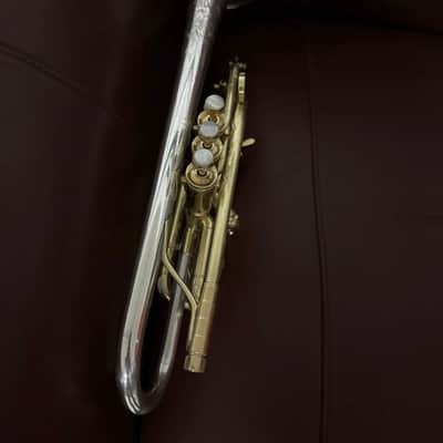 King Silvertone Bb Cornet (1948) SN 288332 (silver plated) (100% new clear lacquer) image 10
