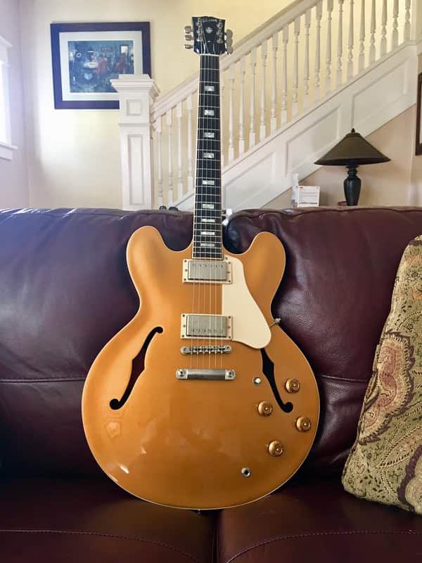 Gibson Limited Edition ES-335 Gold Top 2016 Gold image 1