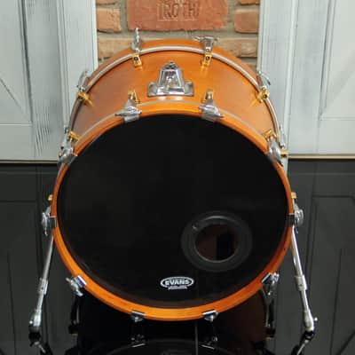 RARE Yamaha Maple Custom - natural vintage 20"x14 Bass Drum image 4
