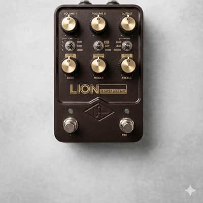 Universal Audio Lion '68 Super Lead Amp 2023 - Present - Black image 1