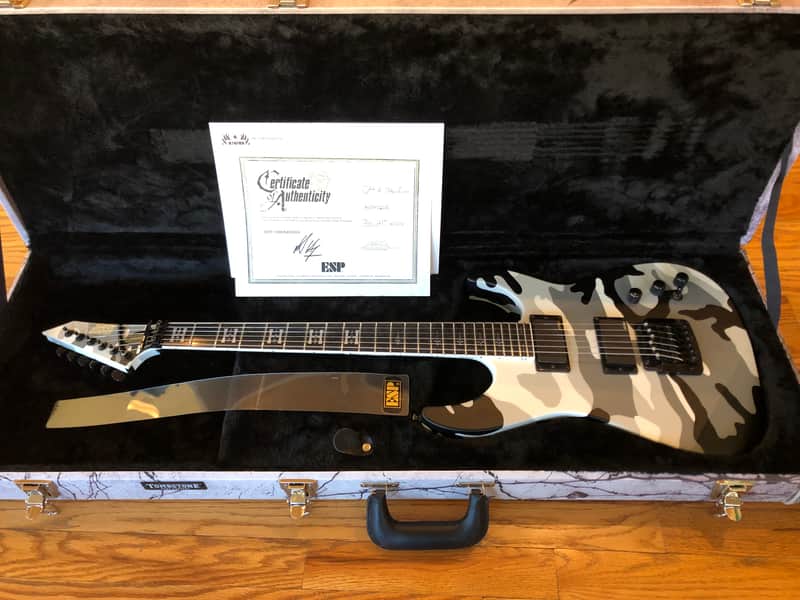 ESP Jeff Hanneman signature Urban Camo Electric Guitar Kahler image 1